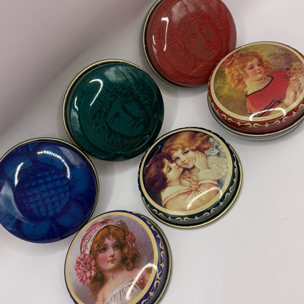 Pill box tin set of 3 or ring gift box NWOT